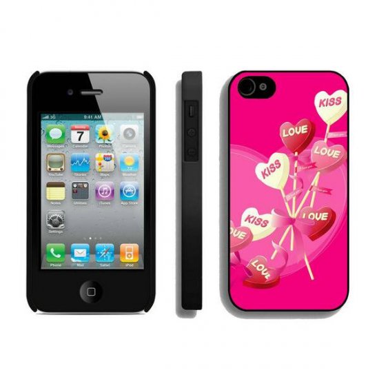 Valentine Sweet Kiss iPhone 4 4S Cases BZY